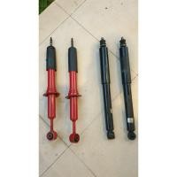 ราคา ขายโช๊คมือสอง TOYOTA FORTUNER VIGO มือสองKYB Super Red หน้า 2 ต้นKYB สีดำ หลัง 2 ต้นรวม 4ต้น (9316805339)