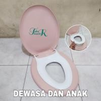 ราคา ฝารองนั่งชักโครก UNIVERSAL สําหรับผู้ใหญ่และเด็ก PINK (13643692273)