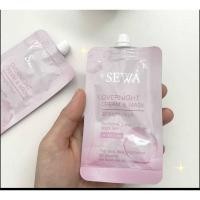 ราคา Sewa OverNight Cream&Mask เซวา โอเวอร์ไนท์ ครีม แอนด์ มาส์ก [6 ml.]เซวาซองชมพู จำนวน 2 ซอง (6365053519)