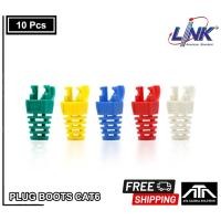ราคา Link ปลอกสวมหัวสาย ลิ้งค์ Plug Boots CAT6 US-6623 ราคา ต่อ แพ็ค แพ็คละ 10 ตัว (11732705410)