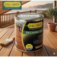 ราคา Protego Decking Oil Matt สีNatural ด้าน (Matt) (44258710538)