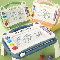 ราคา กระดานเขียนลบได้ กระดานแม่เหล็ก4สี กระดานวาดรูป ของเล่นเด็ก เสริมพัฒนาการ แบบโต๊ะ กระดานวาดภาพแม่เหล็ก เขียนลบได้ (10360932690)