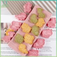 ราคา DOOULADY 8 ชิ้นชุดเครื่องตัดคุกกี้ไดโนเสาร์พลาสติกการ์ตูนกดบิสกิตแม่พิมพ์ขนมคุกกี้แสตมป์เบเกอรี่ Pastry Bakeware เครื่องมือ TH (48811105706)