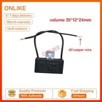 ราคา คาปาซิเตอร์ พัดลม ทั่วไป 1UF 400V 50/60Hz เหลี่ยม 2สาย (ถอด) อะไหล่พัดลม (27871194403)