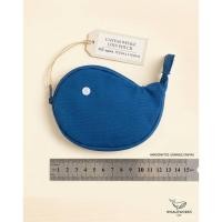 ราคา กระเป๋าใส่เงิน กระเป๋าสตางค์ กระเป๋าผ้าใส่เหรียญทรงวาฬน้อย (Whale Coin Pouch) IKEA (48811787140)