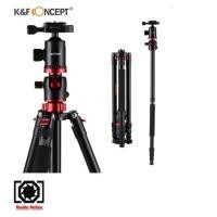 ราคา ขาตั้งกล้อง K&F Concept Tripod TM2534T (Red) Aluminium Monopod (5437749576)