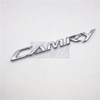 ราคา 1 ชิ้น TOYOTA CAMRY ABS CAMRY ตัวอักษรโลโก้รถอัตโนมัติด้านหลังสัญลักษณ์ตราสัญลักษณ์สติกเกอร์เปลี่ยนรูปลอก (57008498313)