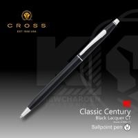ราคา ปากกาลูกลื่น Cross Century Black Lacquer CT [AT0082-77] (49906427932)