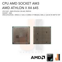 ราคา CPU AMD Athlon II X4 645 4 Cores/ 4 Threads 3.1 Ghz 2 MB L2 Cache 95 Watts TDP No Fan Socket AM3 (สินค้ามือสองสภาพดี) (12206154675)
