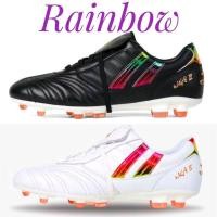 ราคา (ลิขสิทธิ์)ไซส์ 39-45 รองเท้าฟุตบอล/สตั๊ด WAVE II Raiow หนังแท้ ***หนังวัว*** (56610610476)
