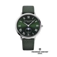 ราคา Frederique Constant Quartz FC-206RGR3S6 ( 39MM ) Classics Moonphase Slimline Men's Watch (24293139131)