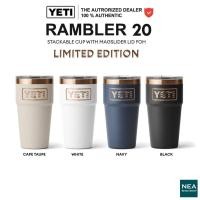 ราคา YETI RAMBLER 20 OZ STACKABLE CUP WITH MAGSLIDER LID FOH แก้วเก็บความเย็น เยติ ลิขสิทธิ์แท้ 20/STK/FOH (58057313049)