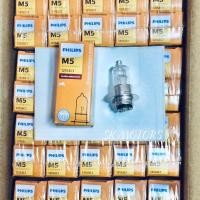 ราคา หลอดไฟหน้า (รถมอเตอร์ไซค์) แป้นเล็ก M5 รุ่น Essential moto (12V35/35W) ยี่ห้อ PHILIPS แท้ (8372908075)