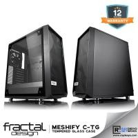 ราคา แชสซีกระจกนิรภัย Fractal Design Meshify C [ATX, Matx, Mini-ITX] (23743497466)