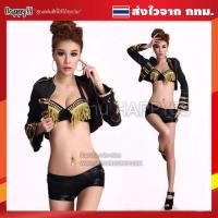 ราคา ชุดแดนซ์เซอร์ พริตตี้ ชุดเต้น แดนซ์เซอร์ เซ็ท2ชิ้น เสื้อกั้กพร้อมบิกินี่ตัวใน (5438592372)