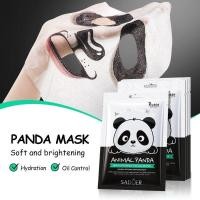 ราคา [ขายดี] All English SADOER Animal Panda Pattern Brightening Mask Moisturizing Skin Mask ขายส่ง 4.8 (43230697273)