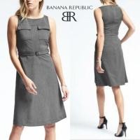 ราคา เดรสกระเป๋าแขนกุด Banana Republic (25587487908)