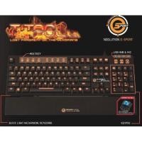 ราคา Neolution E-Sport Gaming Keyboard Titan (6540677234)