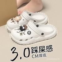 ราคา ใหม่หนาSoledรองเท้าผู้หญิงฤดูร้อนSup-Steppingรองเท้าแตะสวมใส่ด้านนอกAnti-Slip Baotouนุ่มผู้ชายสไตล์ (27194739259)