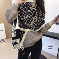ราคา LV2048 ผ้าคลุมไหล่ ผ้าดีมาก เสริมความมันวาว (12098111483)