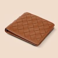 ราคา Gian Ferrente Coreno Slim Wallet กระเป๋าสตางค์ผู้ชายใบสั้น ลายสาน กระเป๋าสตางค์หนังแท้ (42615293816)
