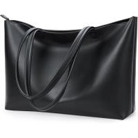 ราคา KALIDI Tote Bag กระเป๋าสะพายซิป กระเป๋าหนัง Faux Satchel สําหรับผู้หญิงกระเป๋าถือลําลองทํางานออกเดทวิทยาลัย (45359950149)