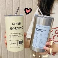 ราคา แก้วเก็บความเย็น เก็บความร้อน สแตนเลสแท้ กาแฟ กระบอกน้ำ แก้วน้ำเก็บอุณหภูมิ เก็บเย็น-ร้อนได้นาน สแตนเลส 600ml/350ml (23048557295)