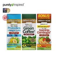 ราคา Purely Inspired | อาหารเสริมดูแลรูปร่าง | สูตร Probiotic / Green Coffee / Garcinia | 84–120 แคปซูล | แท้พร้อมส่ง (8336646909)