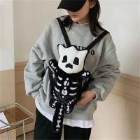 ราคา [พร้อมส่ง] กระเป๋าเป้ตุ๊กตาโครงกระดูก ✨ (33cm) กระเป๋าตุ๊กตา Skeleton แนวสตรีท แฟชั่น Y2K/Goth นุ่มนิ่ม ของขวัญ (51806208068)