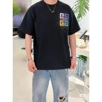 ราคา GIVENCHY/GIVENCHY 2026 ต้นฤดูใบไม้ผลิสไตล์ใหม่เสื้อยืดแขนสั้นผู้ชายผู้หญิงคู่สไตล์สีผ้าฝ้ายแท้ฤดูร้อน Commuter Contrast สี Breathable ทุกวัน UEF2 (46909762502)