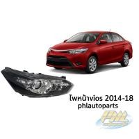 ราคา ไฟหน้า Toyota vios 2014-2018 มีรุ่นไฟProjector และรุ่นไฟธรรมดา ราคาข้างละ tyc (24197322313)