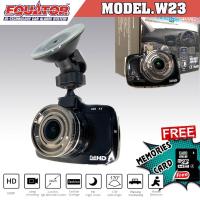 ราคา กล้องติดรถยนต์ EQUATOR DVR W23 แถมฟรี SD CARD 8GB คุณภาพชัด กล้องบันทึกหน้ารถยนต์ (20751027158)