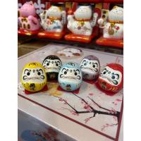 ราคา แมวกวัก ดารุมะ งานเซรามิก แมวกวักจิ๋ว ประดับบ้าน รถ นำโชค รุ่นสูง 2 นิ้ว หลากสี แต่งบ้าน (29100404193)