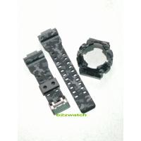 ราคา กรอบสายg-shockของแท้ รุ่นga-120/ga-100/ga-110 สีพรางเทา(แถมตะขอแท้) (1429868816)