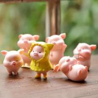 ราคา พร้อมส่งตุ๊กตาทีมหมูเหลือง โมเดล Set 6 ชิ้น ตุ๊กตาหมูน้อยน่ารัก หมูจิ๋วตกแต่งสวน ตกแต่งของสวน ตกแต่งบ้าน (12320874237)
