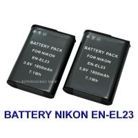 ราคา (PACK2) EN-EL23 \ ENEL23 Camera Battery For Nikon Coolpix P600,P610,B700,P900,S810c BY KONDEEKIKKU SHOP (6043333996)