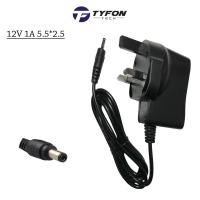 ราคา UK Plug Compatible AC Power Adapter 12W 12V 1A 5.5*2.5 Charger for Modem Router TP-Link Huawei (ตกแต่งใหม่) (55357472746)