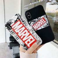 ราคา เคสไอโฟน marvel ขาว & marvel ดำ มาเวล IPhone 6/6s/6+/6s+/7/8/7+/8+/X/XS/XR/XSMAX (1957990233)