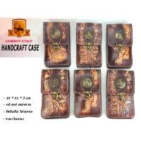 ราคา ซองมือถือ หนังตอกลาย วินเทจสไตล์ หนังแท้ COWBOY CASEพร้อมส่งทันที✅ (27319525573)