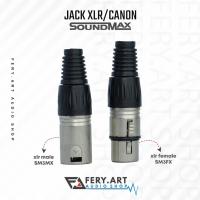 ราคา Jack xlr Soundmax Female SM3FX Jack Canon Male SM3MX (42904327186)
