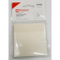 ราคา Elephent Sticko Film Note ตราช้าง ฟิล์มโน้ต ชนิดใส มีกาวในตัว 3x3 นิ้ว (22285751298)