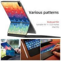 ราคา Suitable For Magic Keyboard Skin Sticker 2022 IPad Pro4 11 inch ipad pro 6 12.9 ipad air 4/5 10.9 Tablet sticker full Decal Cute Cartoon Protective Keyboard Cover Film 2022/2021 new (13974028000)