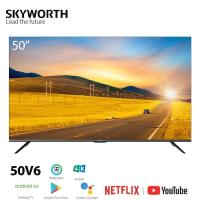 ราคา SKYWORTH 50 นิ้ว Android 10 TV 4K รุ่น 50V6 Google Play (12401045291)