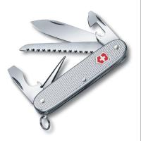 ราคา [GENUINE]​ มีดพับเอนกประสงค์​ Victorinox Farmer Alox in silver - 0.8241.26 (1601407897)