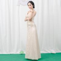 ราคา ชุดราตรีสีทองครีม (1516057070)