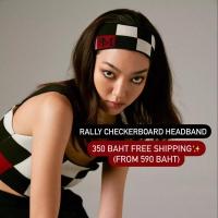 ราคา ส่งต่อน้อง Rally Checkerboard Headband ที่คาดผมลายตาราง❤️ (17920453343)