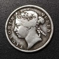 ราคา Straits Settlement QV 10 Cent เหรียญเงิน 1901 (49861491086)