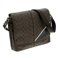 ราคา กระเป๋า Coachแท้ C Signature Heritage Stripe Shoulder Crossbody Bag รุ่น 70339 ทรงmessenger (54454848267)
