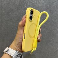 ราคา LN4G เหมาะสําหรับ Apple 16 เคสโทรศัพท์แม่เหล็กซิลิโคนเหลวพร้อมเชือกเส้นเล็ก iPhone15Promax ผิวรู้สึก 17 รวมทุกอย่าง 13 (53411273232)