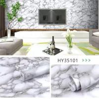 ราคา วอลเปเปอร์ลายหินอ่อนสีขาว (45ซม. x 9ม.) (42981384019)